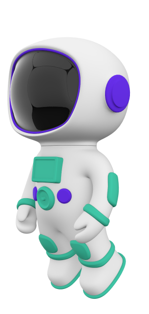 Astronauta digital representando innovación tecnológica